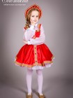 Детский костюм «Русская красавица» с кокошником. Русский народный костюм