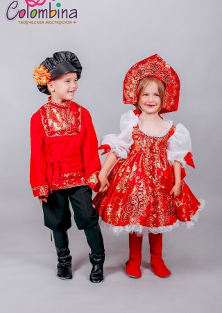 Русский народный костюм 751. Косоворотка